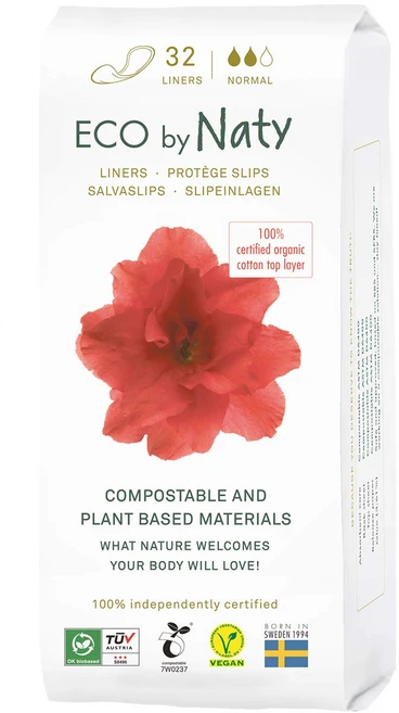 Naty 팬티 라이너 중형 32개 - 쿠팡