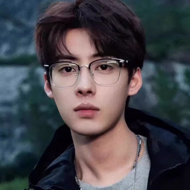 남녀공용 사각 블루라이트 차단 안경 투명 하금테 하은테 반뿔테 반테 가벼운 안경