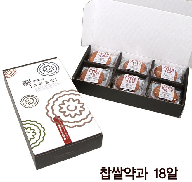 하늘한과 약이되는 약과 찹쌀약과 약과선물세트, 765g, 1박스