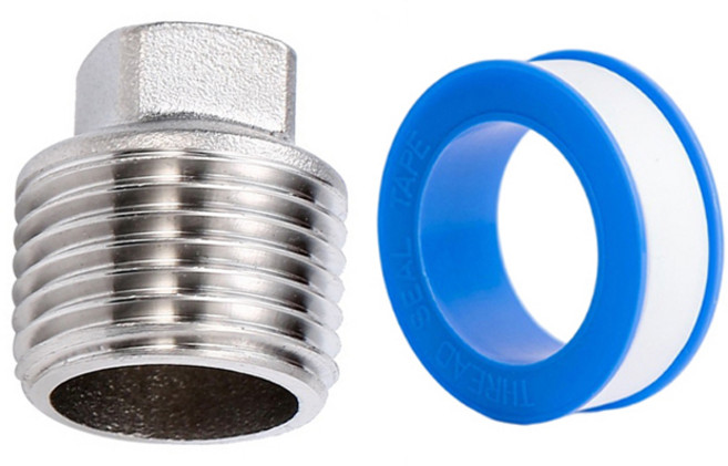 이안 15A 철 메꾸라 1개 + 테프론테이프 1개