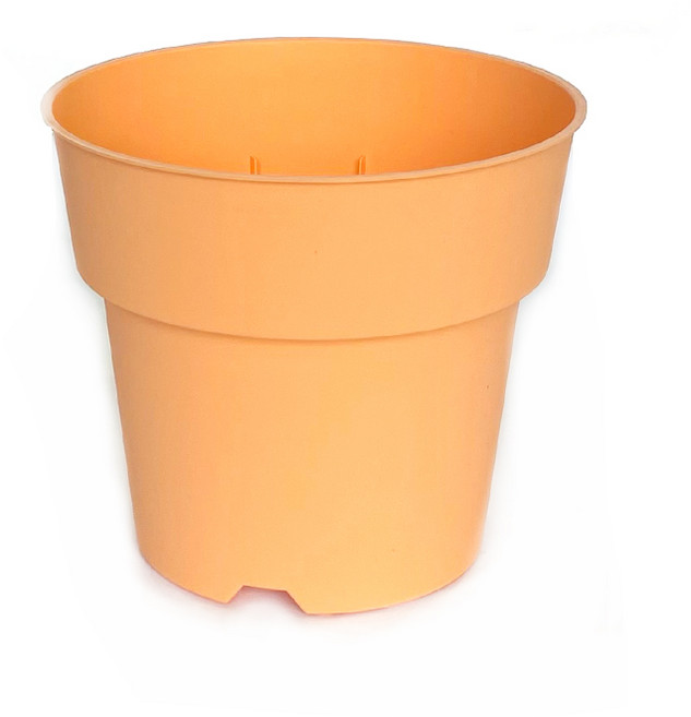 줄리엣15화분(살구색) 10개 플라스틱화분 모종 분갈이흙 칼라포트, 살구색