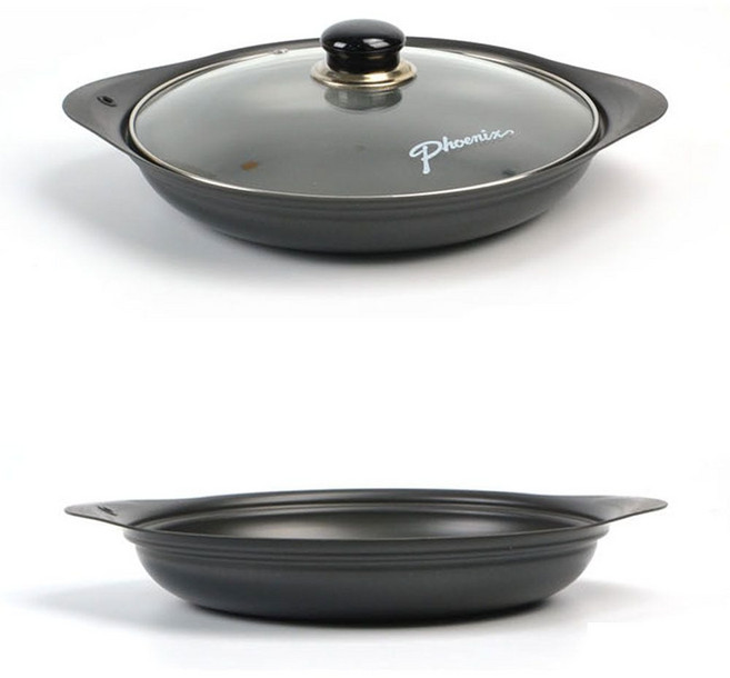 감자탕 찌개냄비 전골냄비 33.4x5cm 17호 뚜껑포함