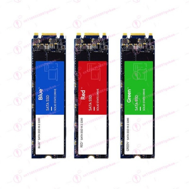 M.2 NGFF SSD 4TB 2TB 고속 전송 내장형 솔리드 스테이트 드라이브 노트북 데스크탑 PC용 범용, 04 512GB, 02 빨간색