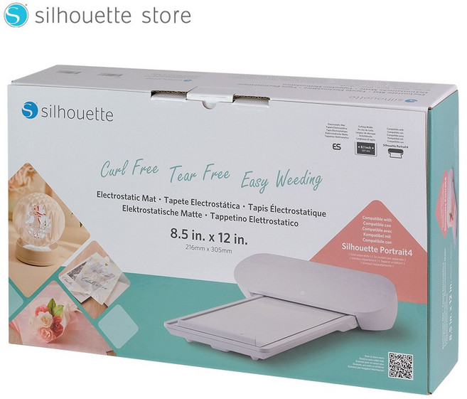실루엣 카메오 정전식 ES매트 8.5X12인치 포트레이트4용 정전기 커팅 매트