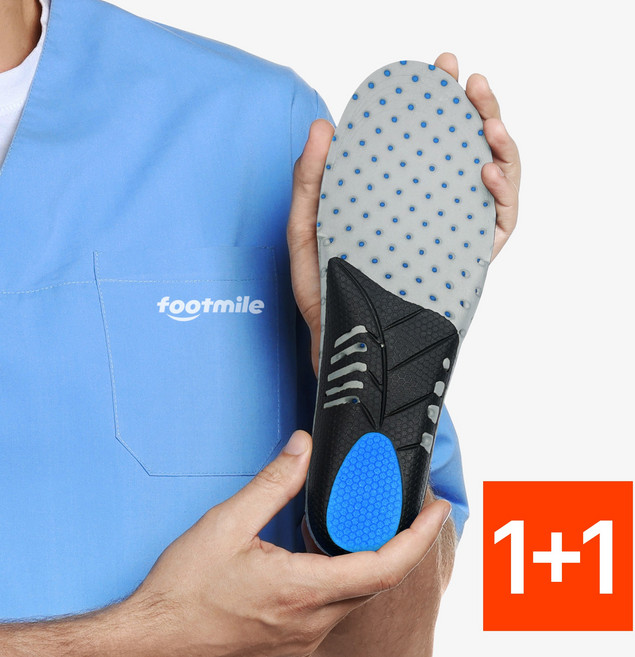 풋마일 아치 플러스 기능성 깔창 평발 족저근막 쿠션 전투화 안전화 등산화 운동화 인솔