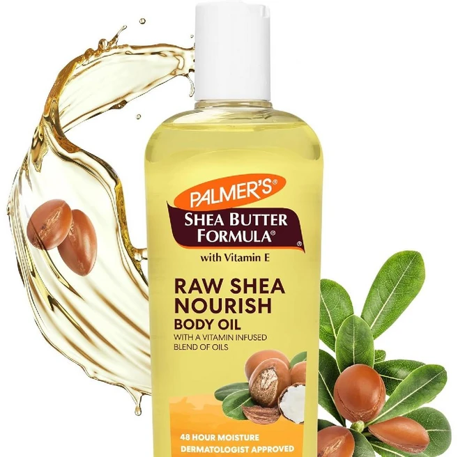 Palmer s Shea Formula 비타민 E 함유 무가공 시어 바디 오일 8.5 oz - 쿠팡