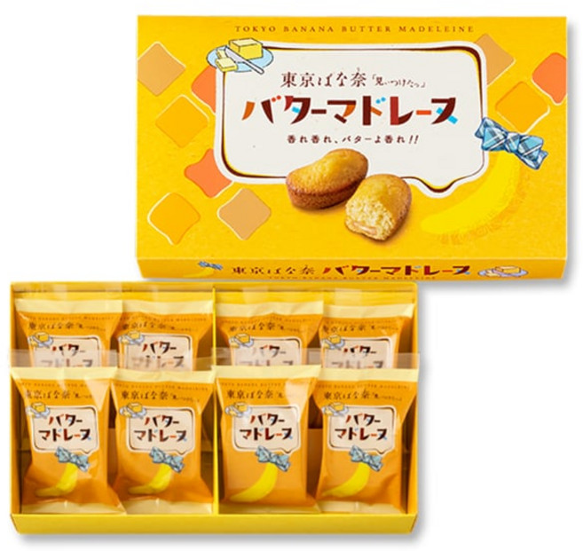 도쿄바나나 도쿄바나나 버터 마들렌 바나나 12입, 1개