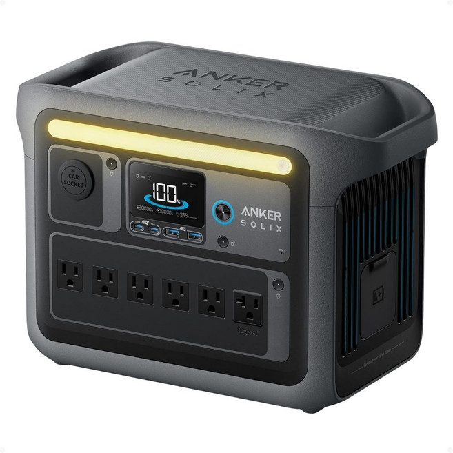 Anker SOLIX C1000 行動電源 2400W 1056wh, 1個