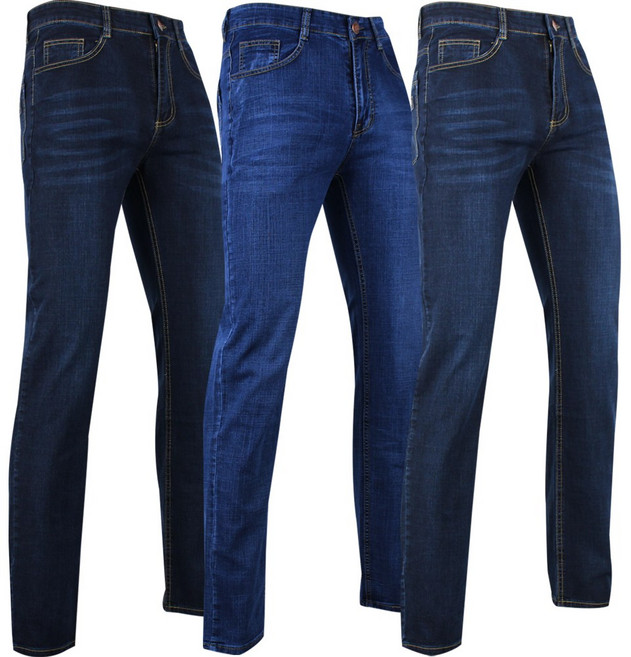 3장 여름용 남자 스판 데일리 데님 청바지 30~38 외출복 작업복 M1414