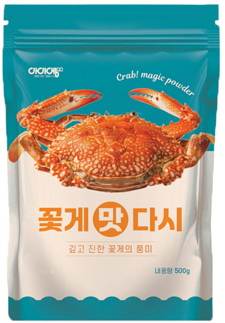 아이엠소스 꽃게맛다시 꽃게액젓 분말 가루 파김치 라면 육수 (당일발송보장), 500g, 1개