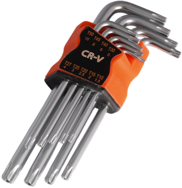 ITL 별렌치세트 L렌치 홀 별렌치 9pcs, 1개