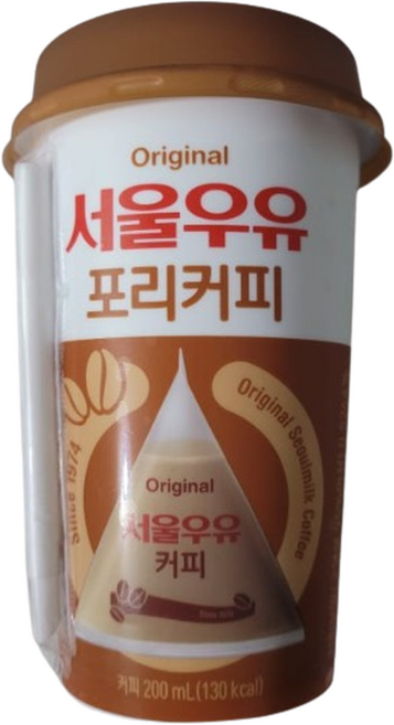 서울우유 포리커피 컵음료, 1개, 200ml