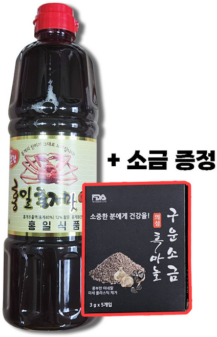 홍일 홍게맛액젓 900ml (+소금증정), 1개