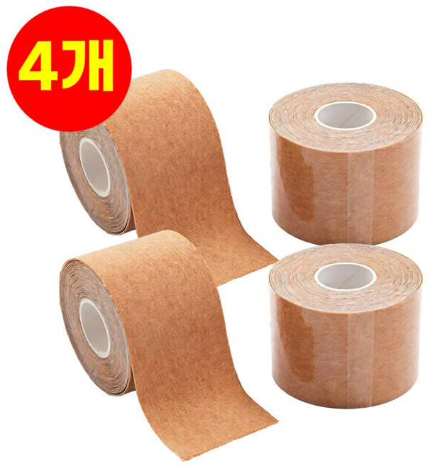 호아인터 스포츠 근육 테이프 키네시올로지 테이핑, 4개