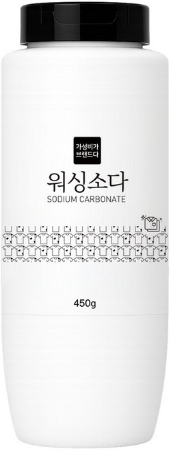 가성비가브랜드다 워싱소다 톡톡이 / 탄산소다 세탁세제 세정제, 1세트, 450g