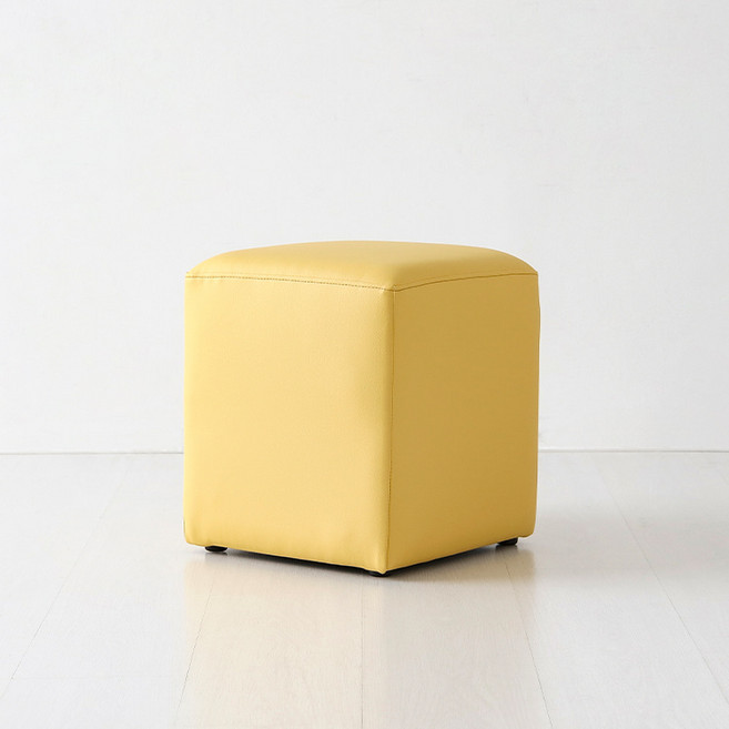 앰보 사각스툴, 레몬 1490.2995, 1개