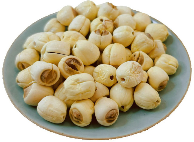 惠珍軒 乾蓮子 陽光曬乾 真空包裝 燉湯煮粥皆宜 營養綿密 300g, 1個