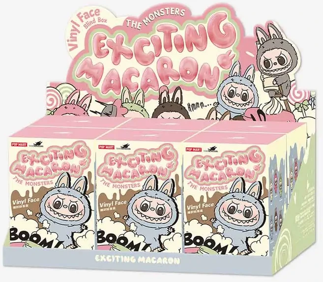 캔디스토어 POPMART LABUBU 라부부 마카롱 블라인드박스 팝마트 인형 키링 트렌드 굿즈 1탄