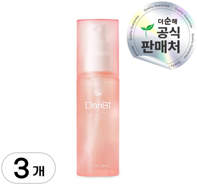 더순해 단비미스트 아기 미스트 수분 보습 콜라겐 80m 3개, 80ml