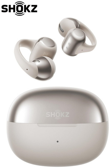 SHOKZ OpenDots ONE 開放式耳機, 白色, 韶音（SHOKZ）OpenDots ONE耳夾式耳機開放式藍牙耳機動鈦圈E310