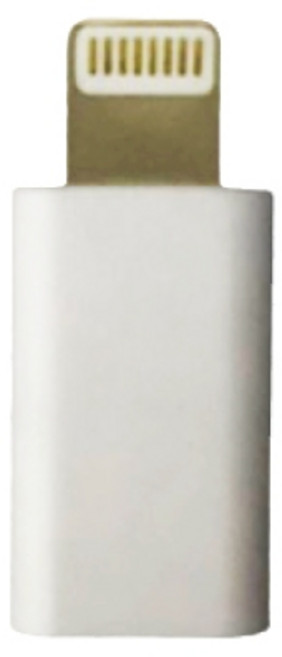Meet Mind PD/QC 5000mAh 直插式 口袋行動電源 小巧便攜 C頭 數位顯示 隱藏腳架, L轉接頭/白, 白