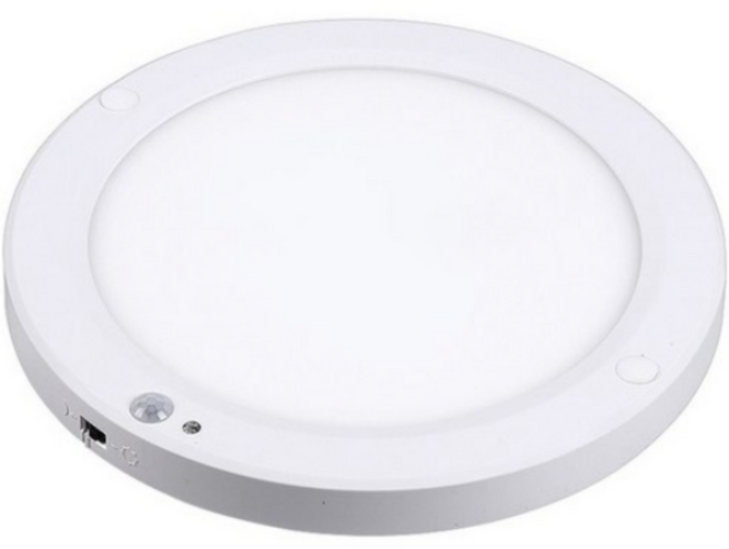 하이웍 현관센서등 led 8인치 원형엣지슬림 센서등 20W, 화이트(주광색), 1개