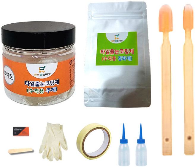 매직스토리 줄눈보수제 화이트 테두리수직용 100g, 1개