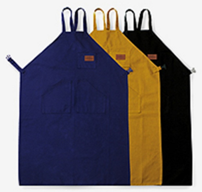 신한화구 전문가용 미술앞치마, 검정