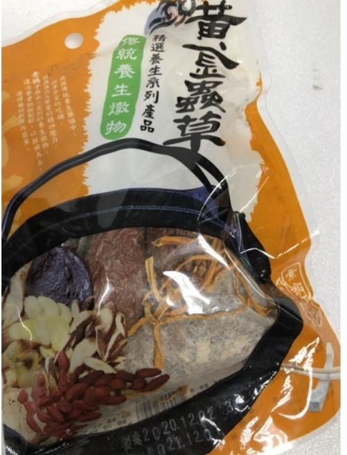 黃金蟲草紅棗藥膳包, 1個