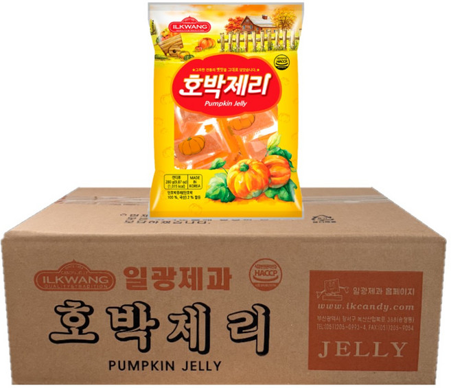 일광 호박제리 280g, 10개