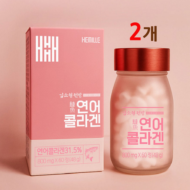 식약청인증 모발콜라겐 비오틴 엘라스틴 히알루론산 연어콜라겐 분말 가루 정 코셔 할랄 식약처 인정 노르웨이산, 1개