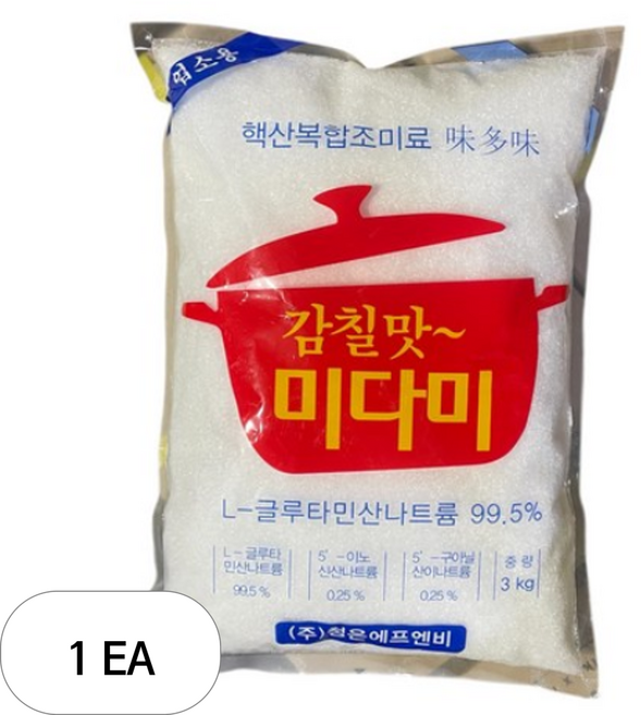 청은 미다미 조미료, 1개, 3kg