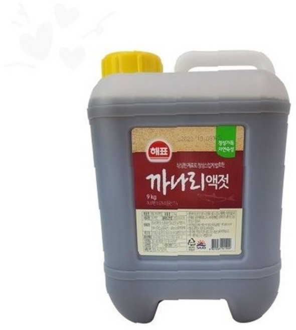 액상 식당 국물 찌개 대용량 업소용 김치 멸치 젓갈 양념 담그기 9kg 조림, 1개, 1g, 1ml