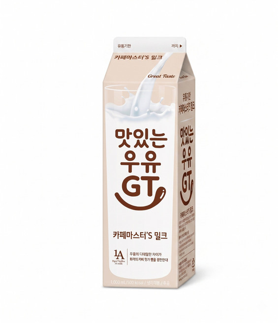 (남양유업) 카페마스터 바리스타 전용 우유 1000ml x 8개입 대용량 카페용 우유, 8개, 1L