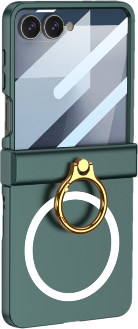 오마이 보들 링홀더 맥세이프 힌지보호 풀가드 갤럭시 z플립7 케이스 sm-f766