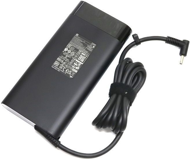 HP 정품 19.5V 11.8A 230W 4.5mm 슬림/ TPN-LA10 OMEN 16-B / U시리즈 어댑터 충전기, 어댑터+케이블, 1개