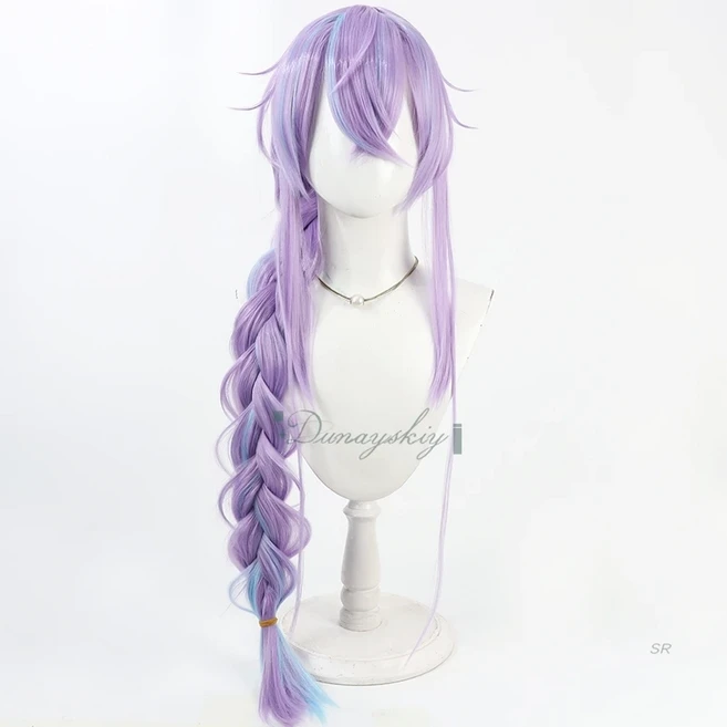 호시루베 쇼 코스프레 의상 중국 스타일 유니폼 니지산지 VTuber 코트 가발 & 상의 바지 성인 남녀 할로윈