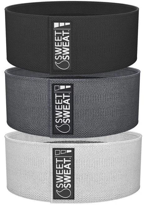 스포츠리서치 스위트 스웨트 힙 밴드 스포츠 아대, Light Gray, Medium Gray, Heavy Gray, 1개 - 쿠팡