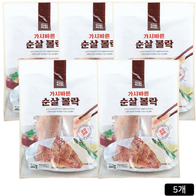 [쇼핑엔티] [양희경의 추천!] 아임피쉬 양희경의 가시바른 순살 볼락 100g x 25팩 (총 2.5kg), 없음, 25개