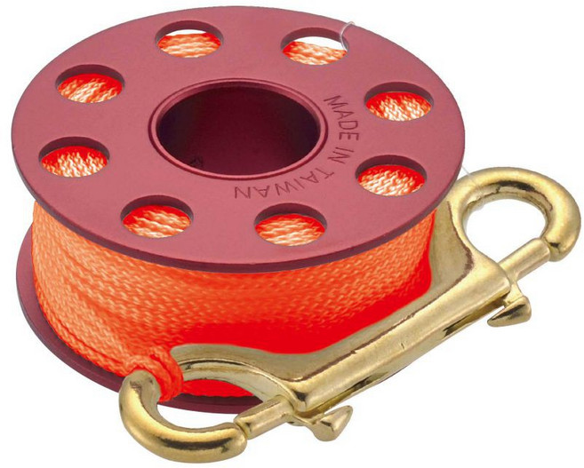 【島嶼潛水】PROBLUE 鋁製捲軸30米 - 輕巧耐用 潛水必備, 紅軸