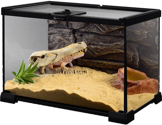 YAPOGI 파충류도마뱀 유리 사육장 도마뱀사육장, 1개, 스타일 D