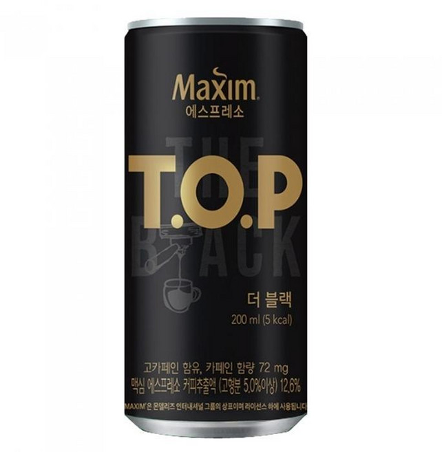 동서 티오피 더블랙, 72개, 200ml