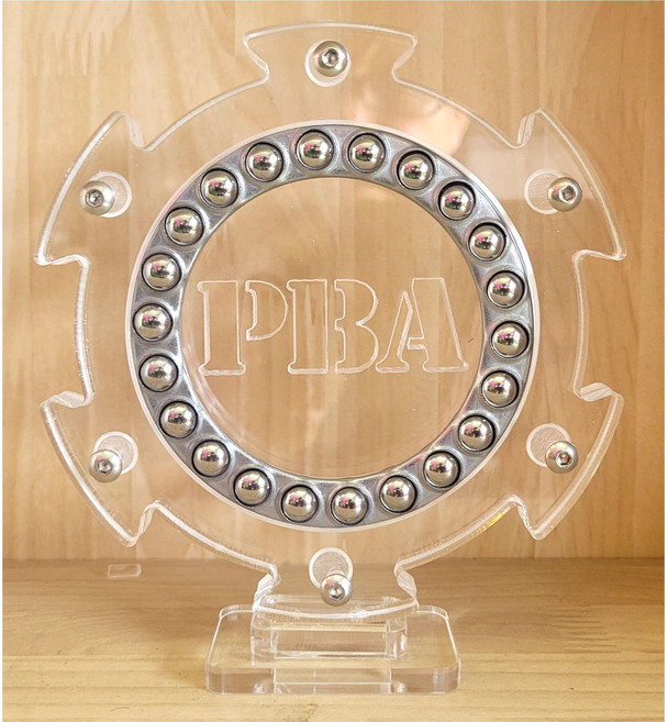 쉴드크리스탈 볼링공 회전받침대, 크리스탈, 1개