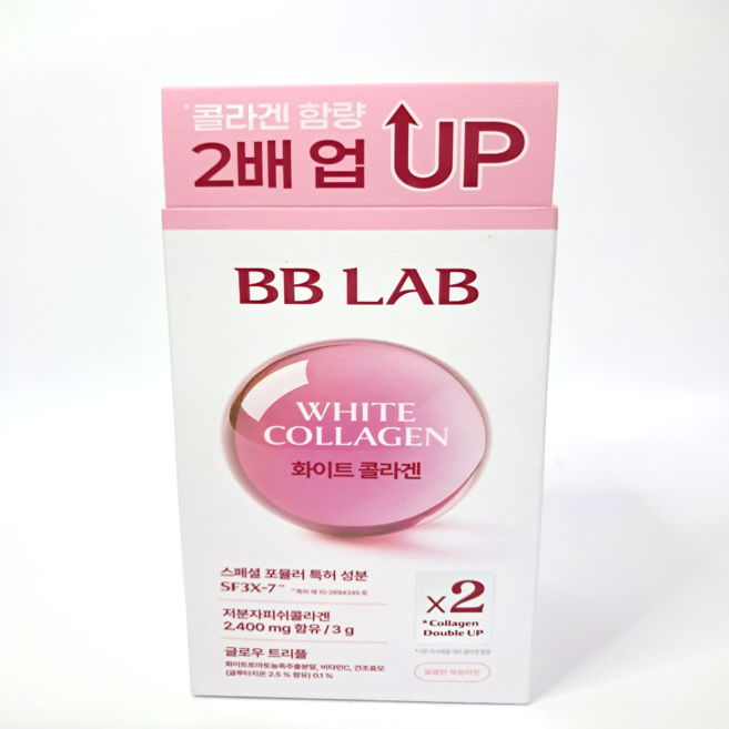 [본사정품] 뉴트리원 비비랩 화이트 콜라겐 pdrn 프리미엄 고함량 콜라겐, 1개, 30회분