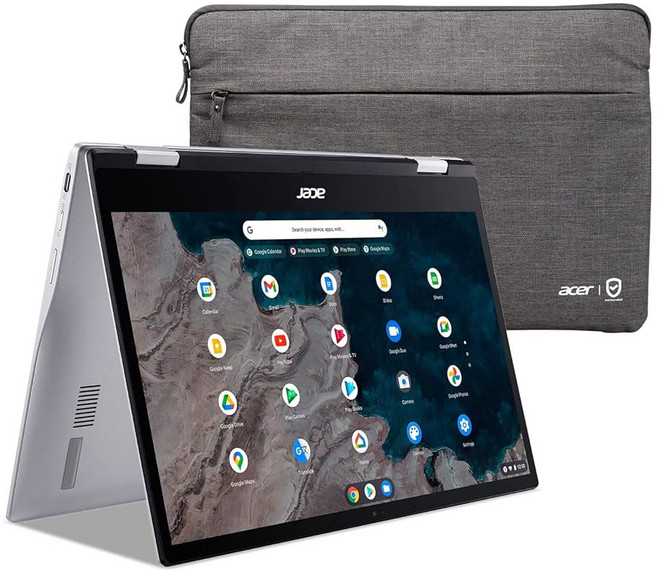 Acer 크롬북 스핀 513 컨버터블 노트북 | 퀄컴 스냅드래곤 7c | 13.3인치 FHD IPS 터치 코닝 고릴라 글래스 디스플레이 | 4GB LPDDR4X | 64GB eMM, 8GB / 64GB