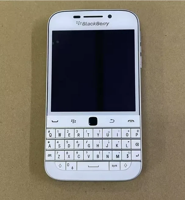 블랙베리 클래식 Q20 4G LTE 3.5인치 2GB+16GB 720x720 픽셀 8MP+2MP WiFi GPS 듀얼 코어 휴대폰, 02 Only Phone, 01 white color