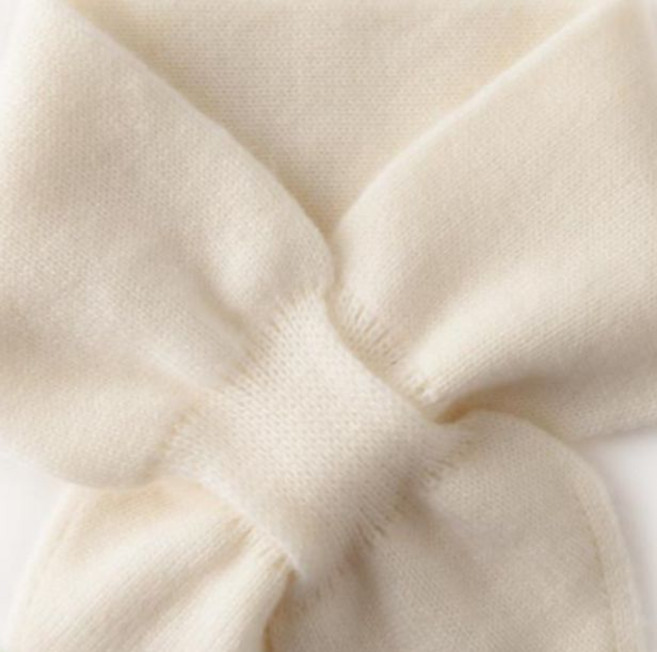 고비 캐시미어머플러 쁘띠 몽골 캐시미어100 리버시블 오프화이트