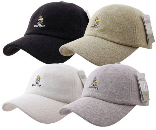 겨울 피너츠 스누피 볼캡 남녀 방한 캐릭터 야구모자/PE-C48002