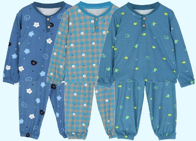 2매입/보송보송 남아동 피치기모 상하세트 봄 가을 겨울 간절기 파자마