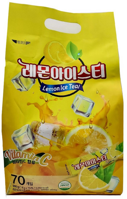 이데이 레몬아이스티 에이드 분말 70T, 14g, 70개입, 1개